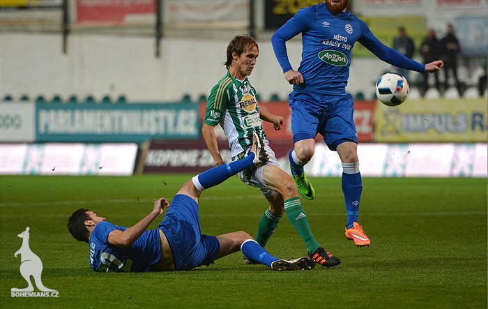 Bohemians Praha 1905 - FK Králův Dvůr 3:1 (2:0)