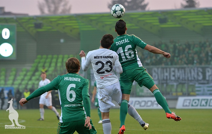 MFK Karviná - Bohemians Praha 1905 3:0 (0:0)