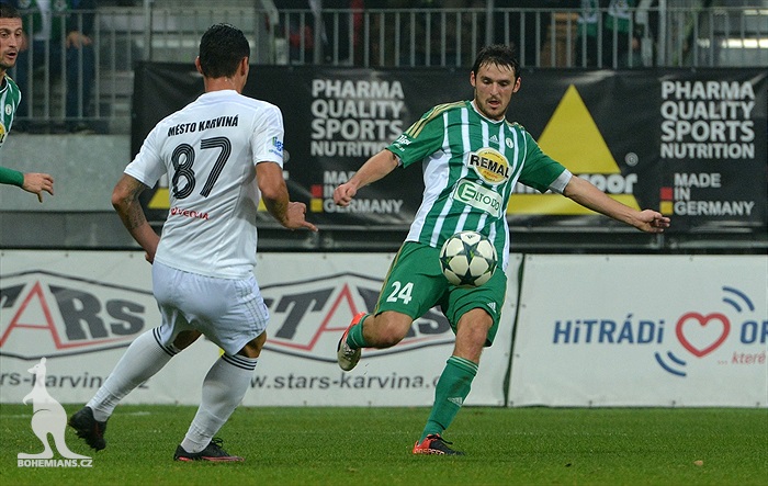 MFK Karviná - Bohemians Praha 1905 3:0 (0:0)