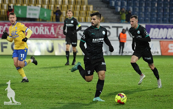 Teplice - Bohemians 1:1 (1:0)