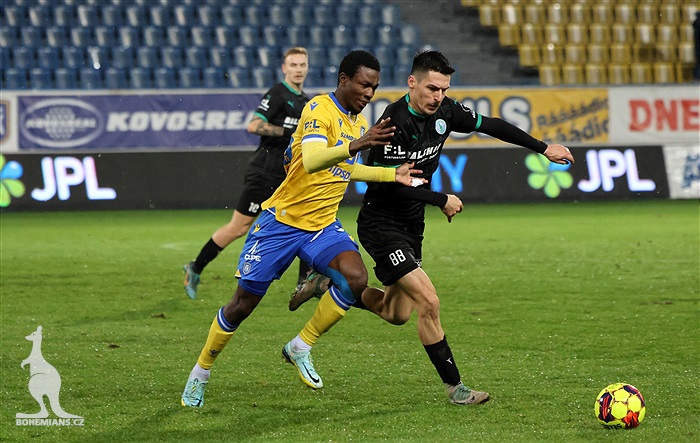 Teplice - Bohemians 1:1 (1:0)