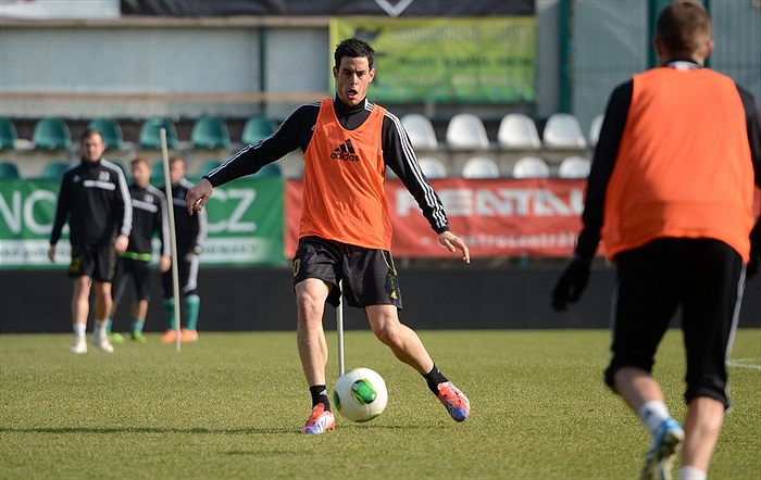 Čtvrteční trénink v Ďolíčku