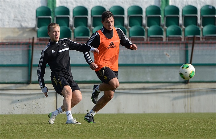 Čtvrteční trénink v Ďolíčku