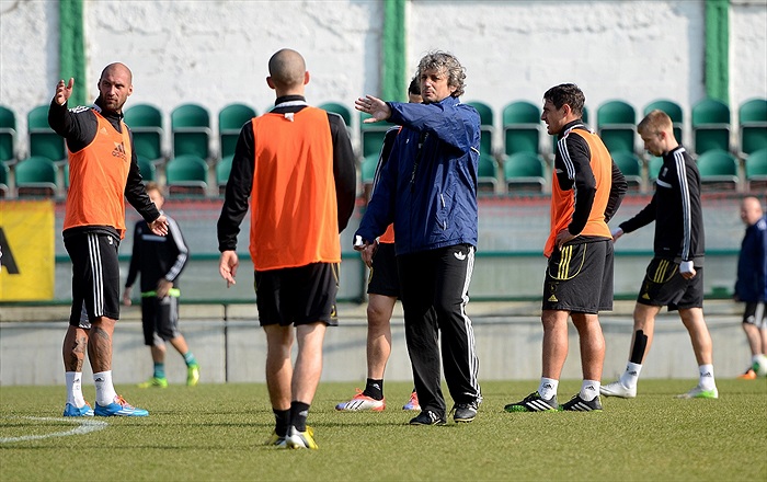 Čtvrteční trénink v Ďolíčku