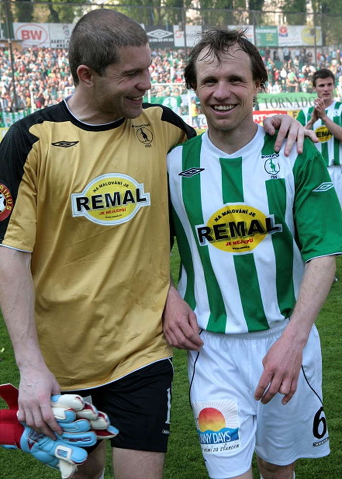 Sňozík a Šmarda s úsměvem.