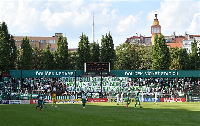 Bohemians - Slovácko 2:1 (0:1)