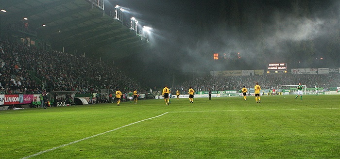 Zaplněný Ďolíček.