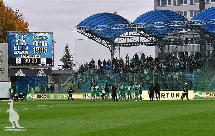 FK Mladá Boleslav - Bohemians Praha 1905 3:0 (2:0)