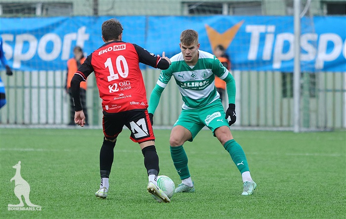 Táborsko - Bohemians 1:3 (0:1)