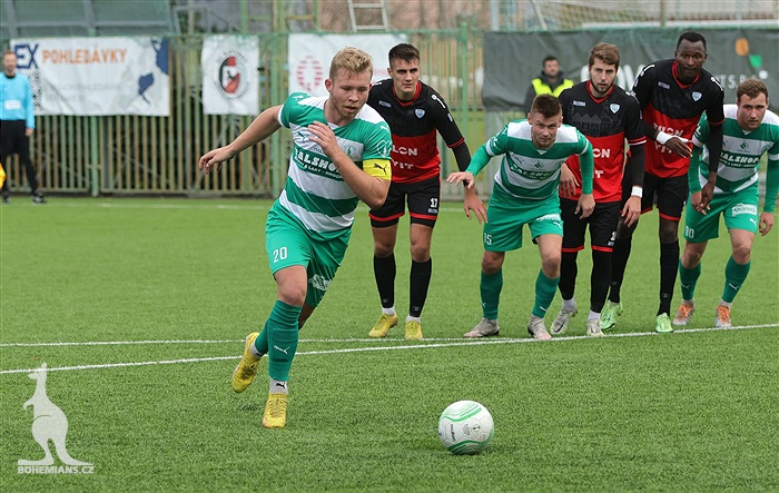 Táborsko - Bohemians 1:3 (0:1)