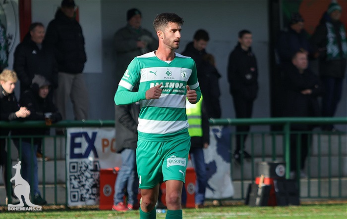 Táborsko - Bohemians 1:3 (0:1)