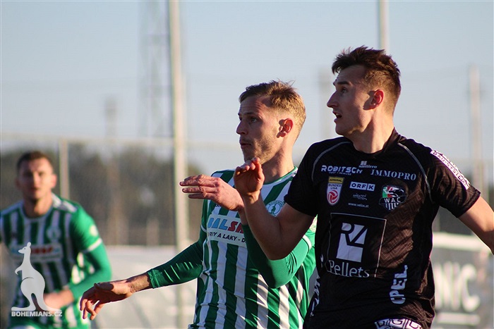 Wolfsberger - Bohemians 1:1 (1:0)