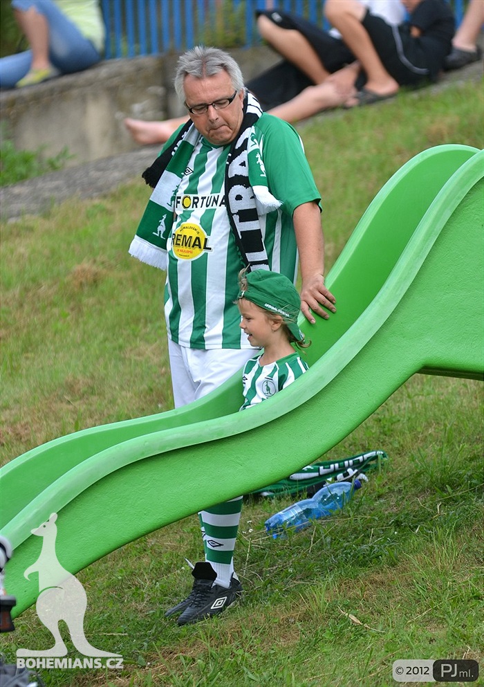 SK Zápy - Bohemians 1905 1:3 (1:0)