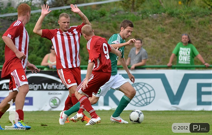 SK Zápy - Bohemians 1905 1:3 (1:0)