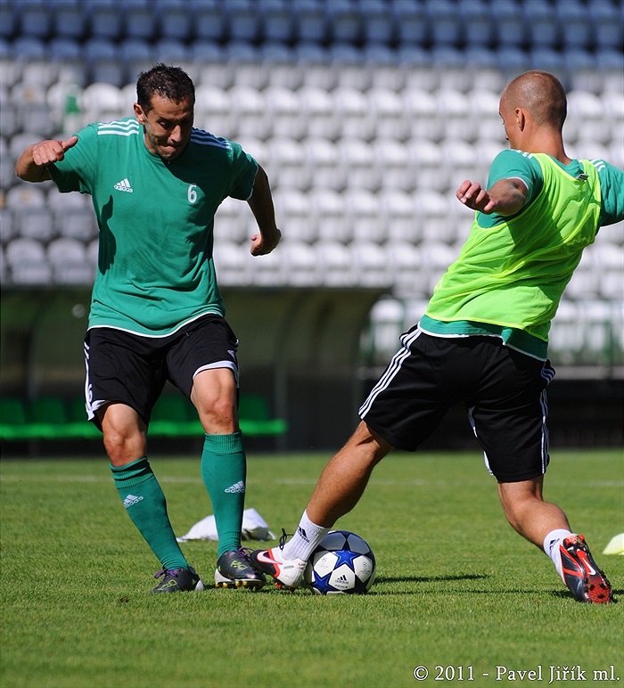 Pozápasový trénink v Ďolíčku