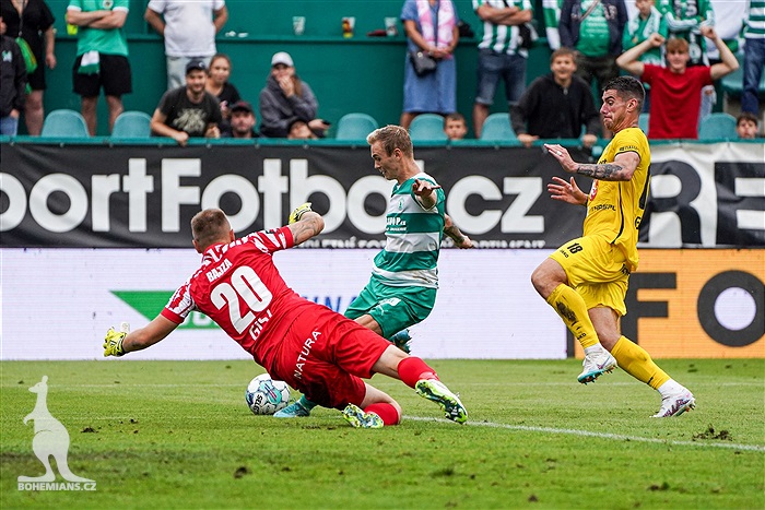 Bohemians - Hradec Králové 2:1 (1:0)