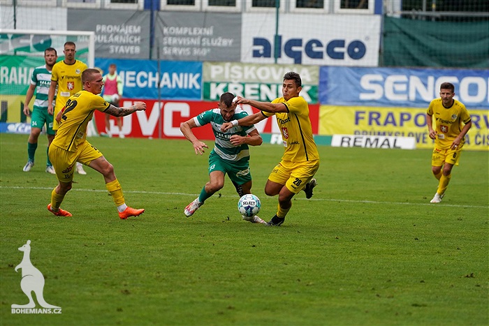 Bohemians - Hradec Králové 2:1 (1:0)