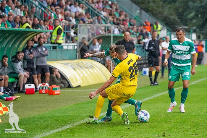 Bohemians - Hradec Králové 2:1 (1:0)