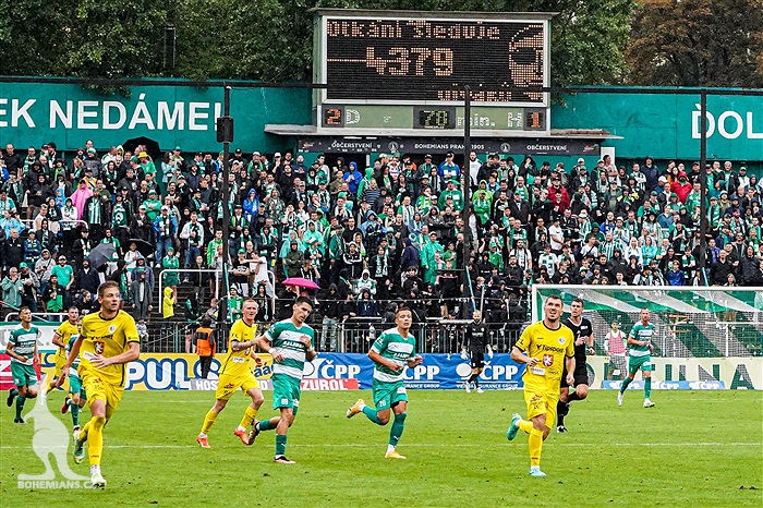 Bohemians - Hradec Králové 2:1 (1:0)
