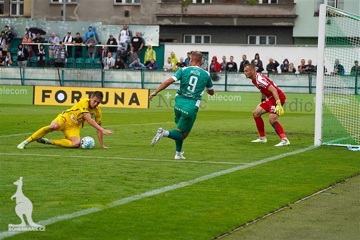 Bohemians - Hradec Králové 2:1 (1:0)
