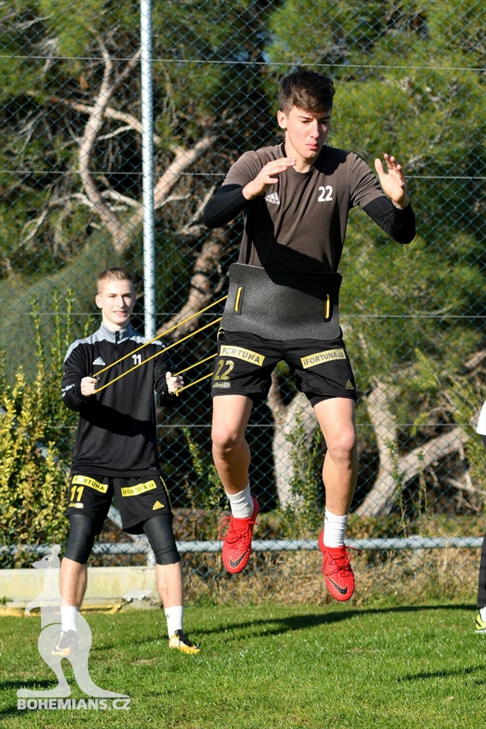 Pondělní trénink v Turecku