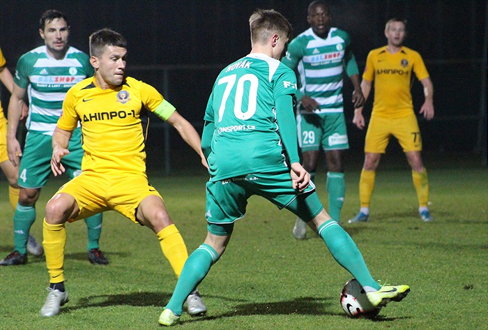 SC Dnipro-1 - Bohemians Praha 1905 1:2 (0:0)