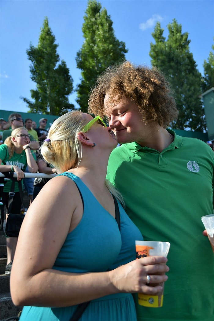 Dění na tribunách: Bohemians - Slovácko