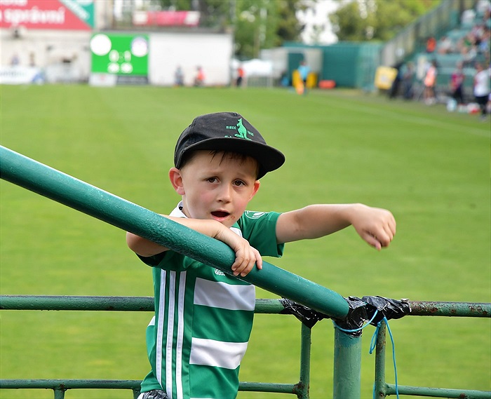 Dění na tribunách: Bohemians - Slovácko