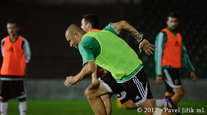 Bohemians se připravují na utkání se Žižkovem