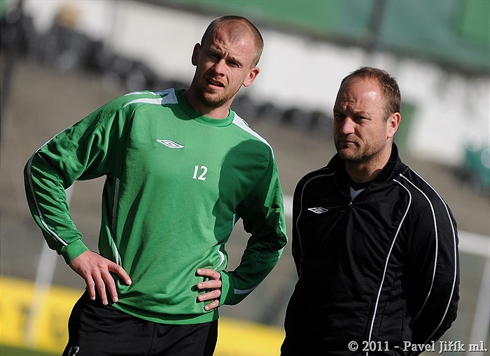 Trénink Bohemians 1905 v Ďolíčku 