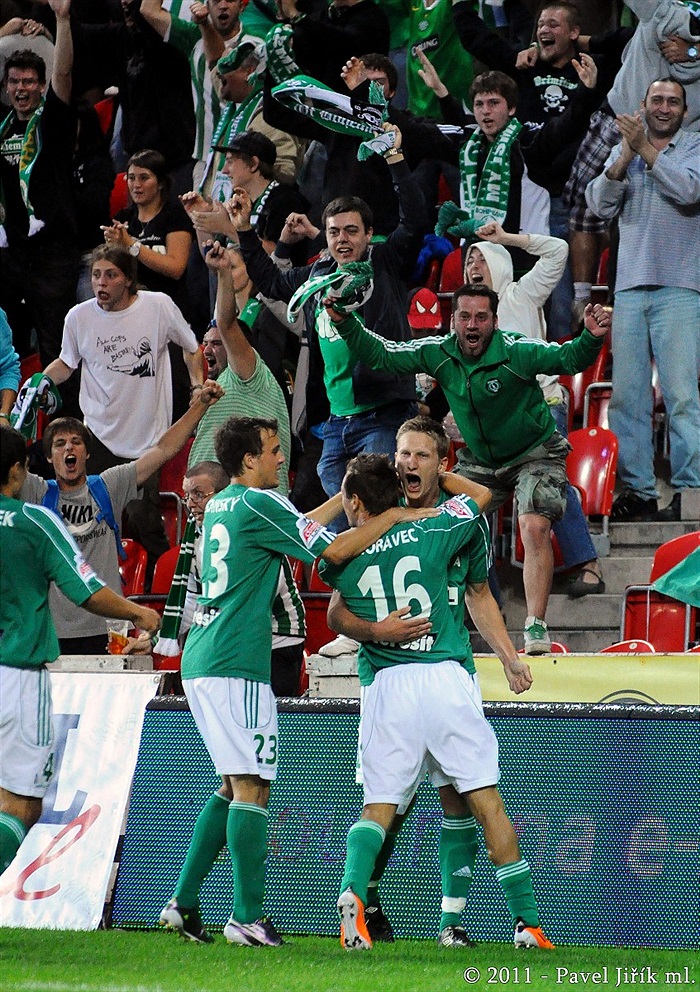 Bohemians 1905 - SK Slavia Praha 2:0 (2:0)