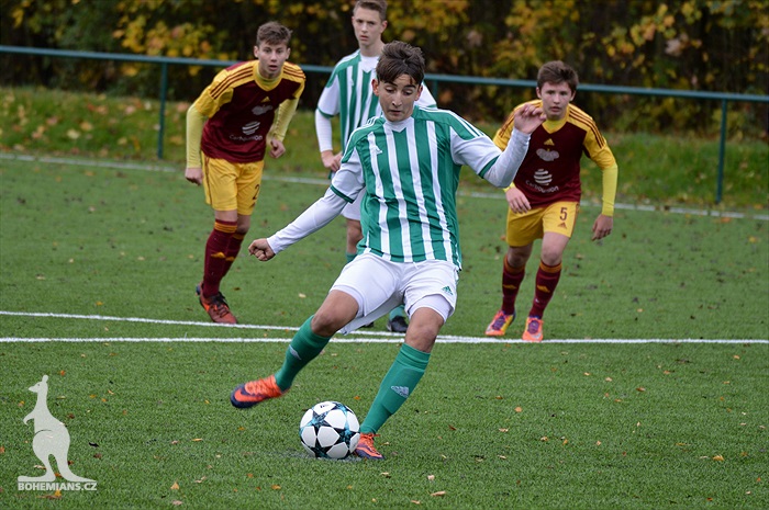 U16: Bohemians - Dukla 2:2