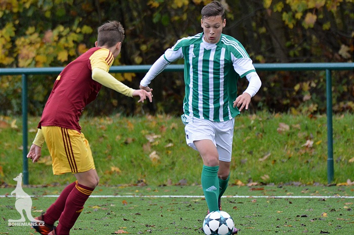 U16: Bohemians - Dukla 2:2