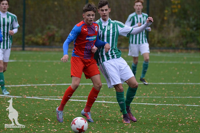 U17: Bohemians - Plzeň 3:3