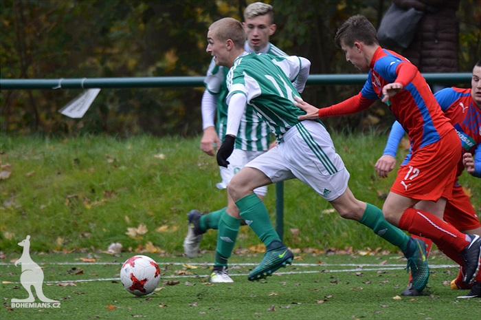 U17: Bohemians - Plzeň 3:3