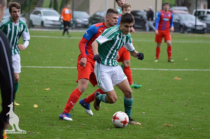 U17: Bohemians - Plzeň 3:3