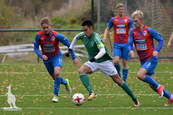 U19: Bohemians - Plzeň 1:2