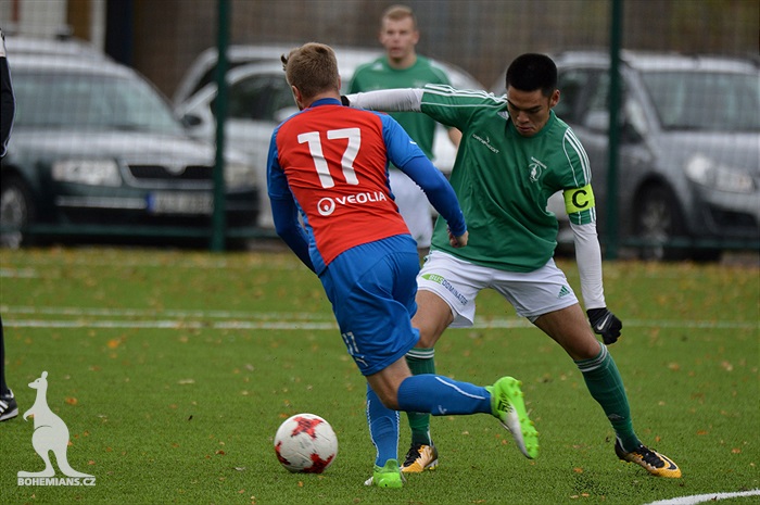 U19: Bohemians - Plzeň 1:2