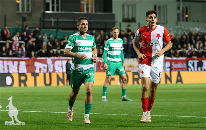 Bohemians - Slavia 0:2 (0:1)
