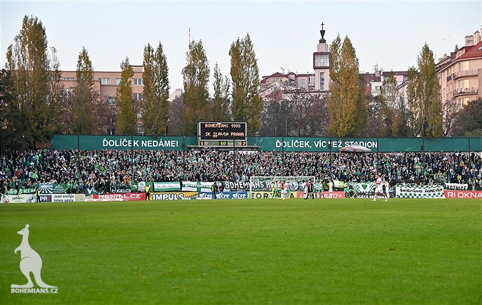 Bohemians - Slavia 1:4 (1:2)