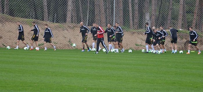 Soustředění v Turecku - 1. den