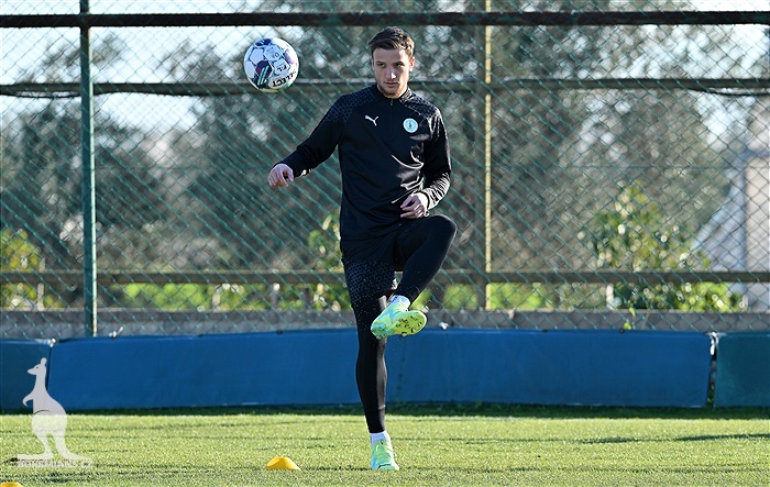 Čtvrteční trénink na soustředění v Turecku