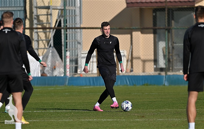 Čtvrteční trénink na soustředění v Turecku