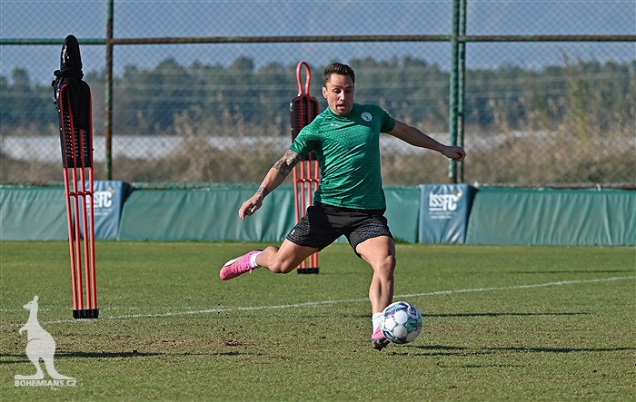 Čtvrteční trénink na soustředění v Turecku