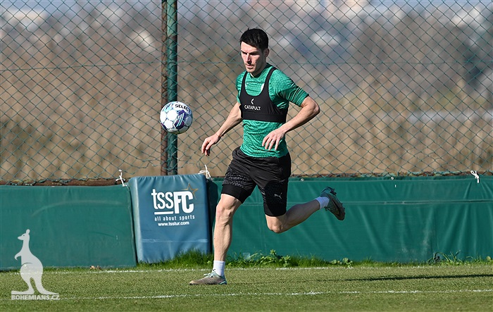 Čtvrteční trénink na soustředění v Turecku