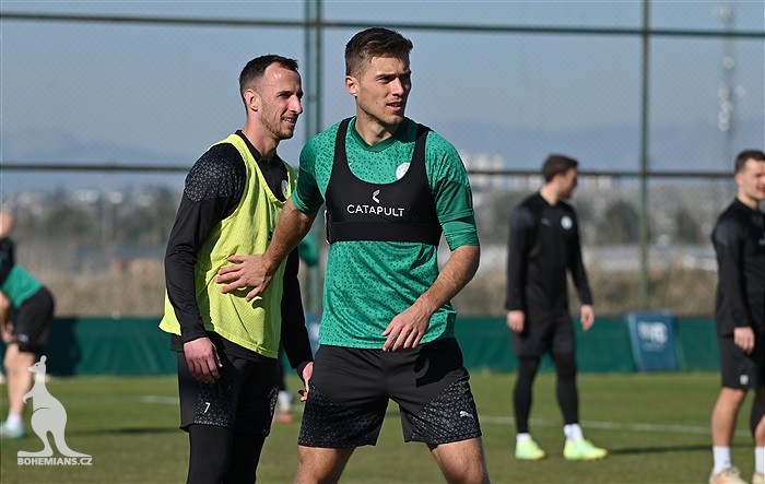 Čtvrteční trénink na soustředění v Turecku