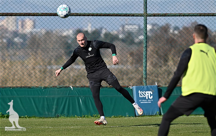 Čtvrteční trénink na soustředění v Turecku