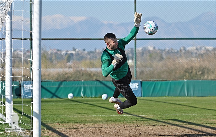 Čtvrteční trénink na soustředění v Turecku
