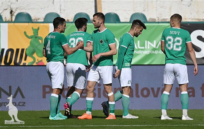Bohemians - Jablonec 4:1 (2:0)
