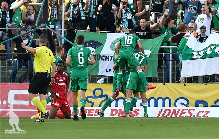 Bohemians - Olomouc 2:0 (2:0)